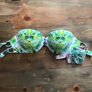 *Hard To Find* Neon Multi Color Bikini Top by VS!